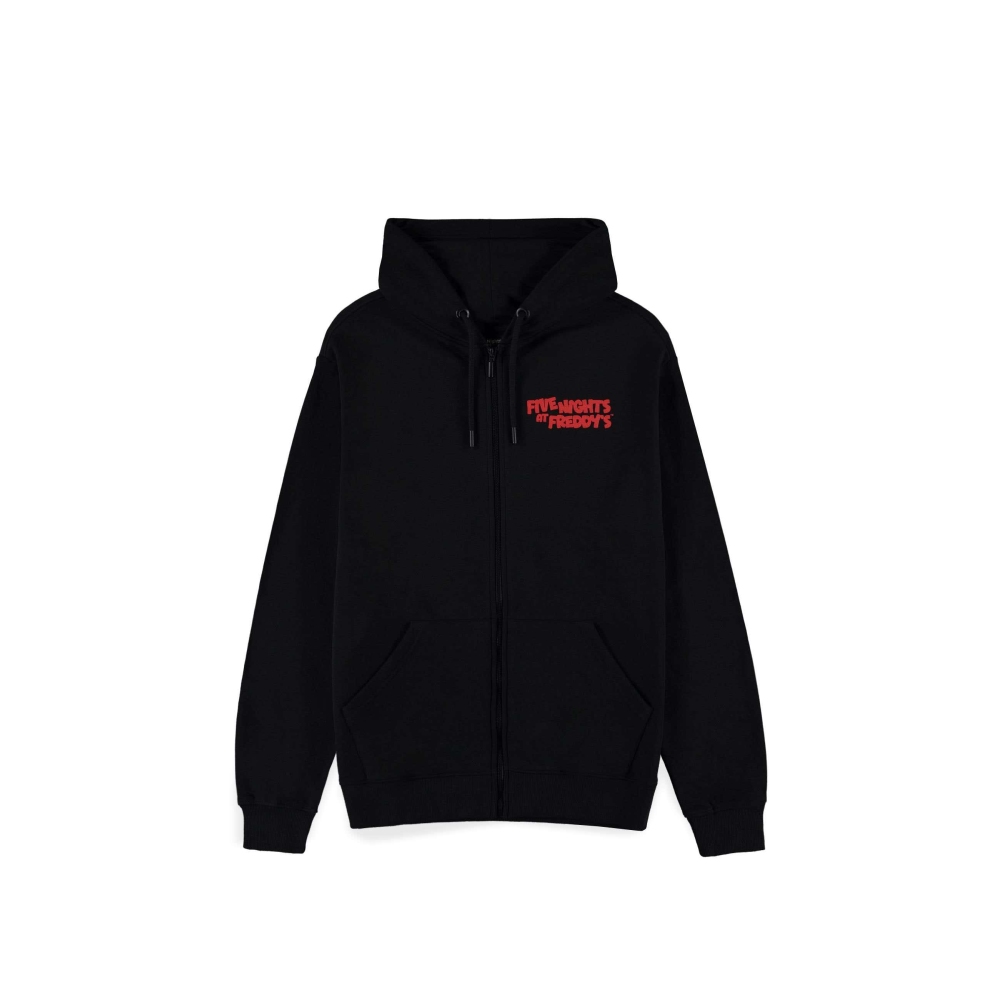 Five Nights at Freddy's - Can You Survive Vest met capuchon - Zwart